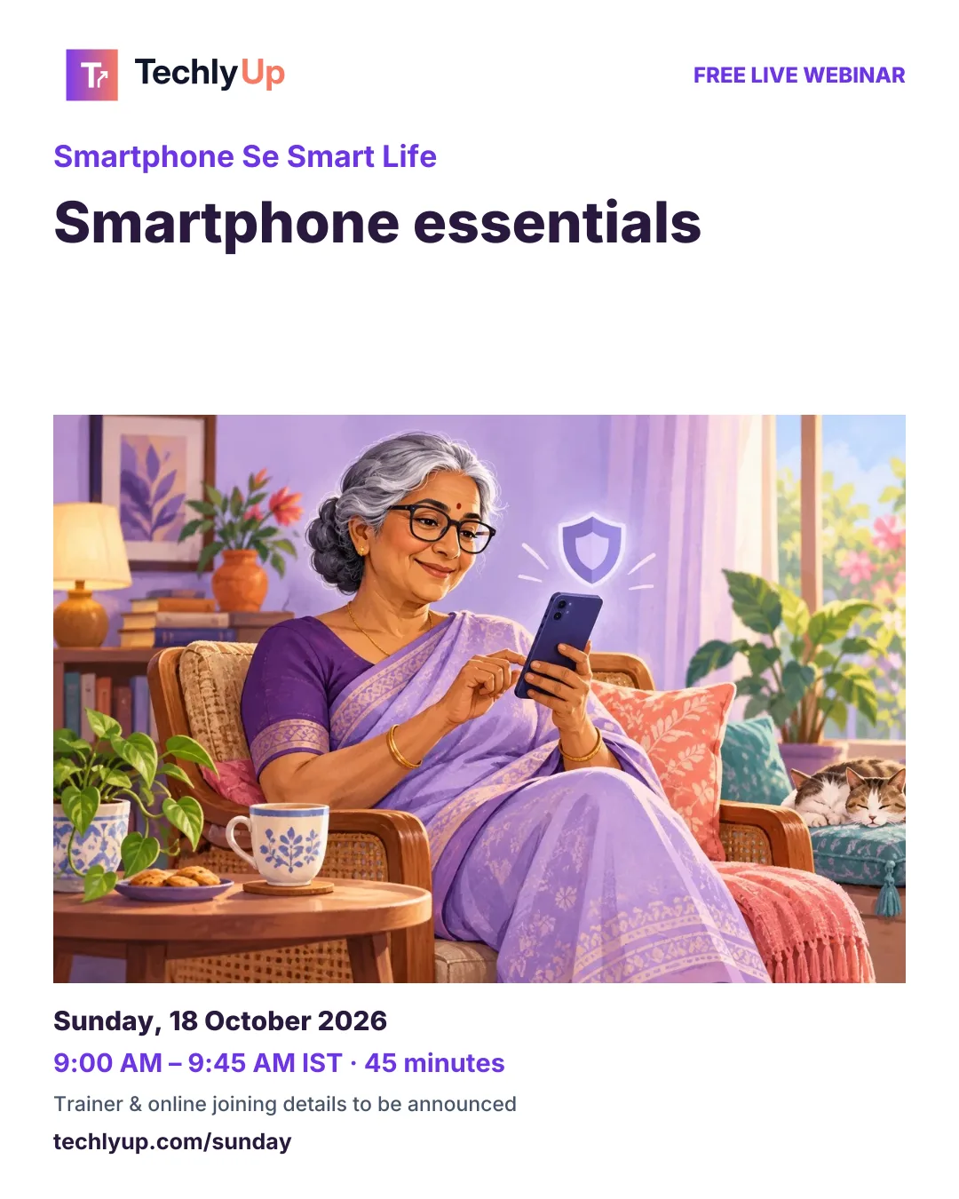 Smartphone Se Smart Life: Smartphone essentials — webinar poster