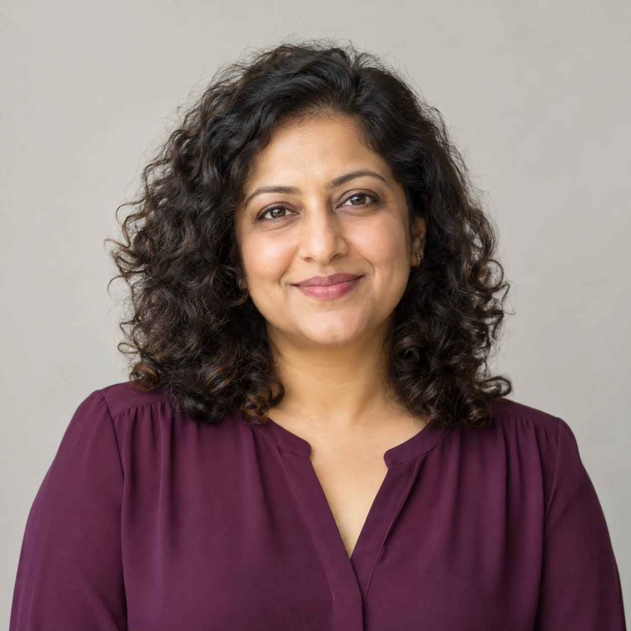 AI-generated portrait for Aarti Das, a fictional demo mentor