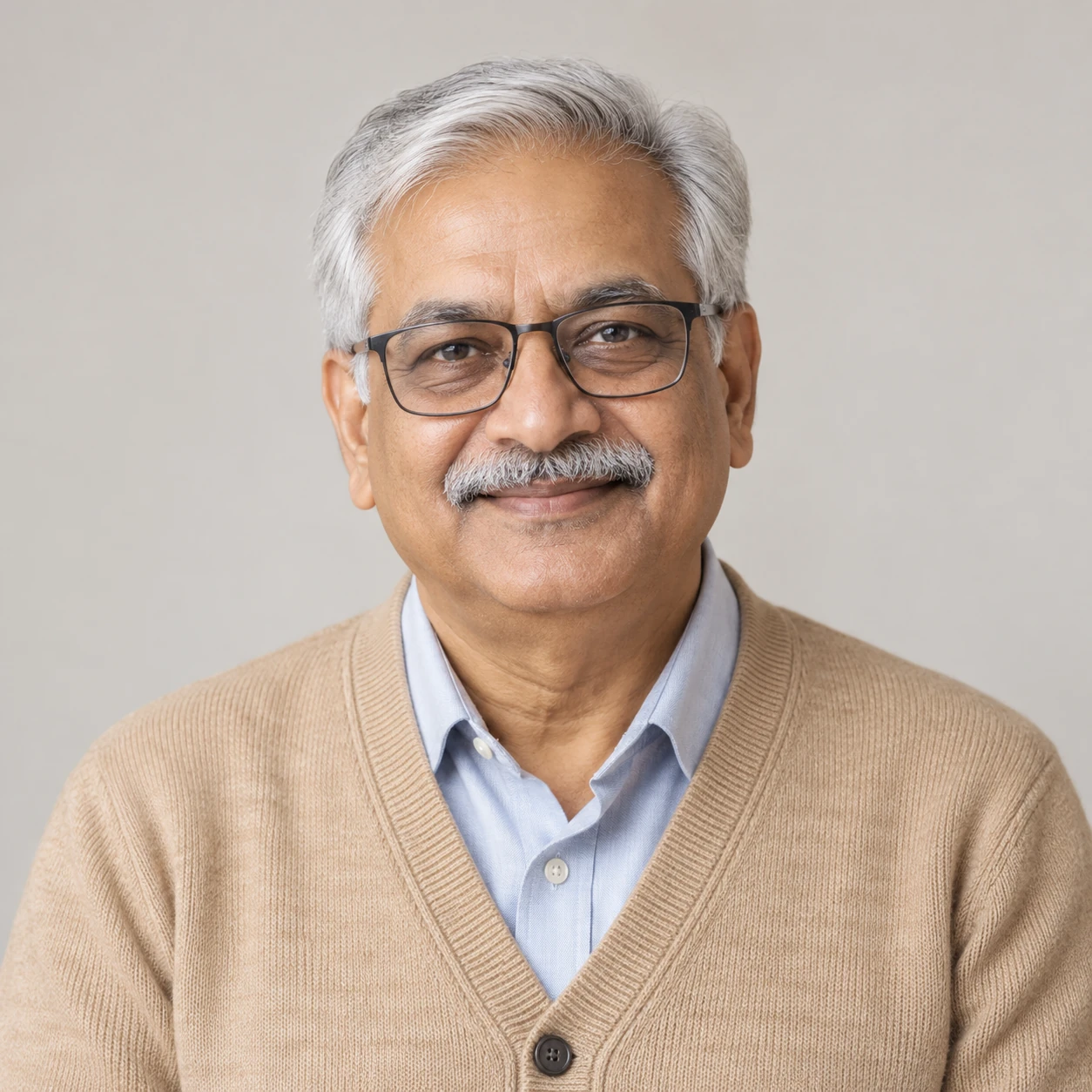 AI-generated portrait for Mohan Rao, a fictional demo mentor