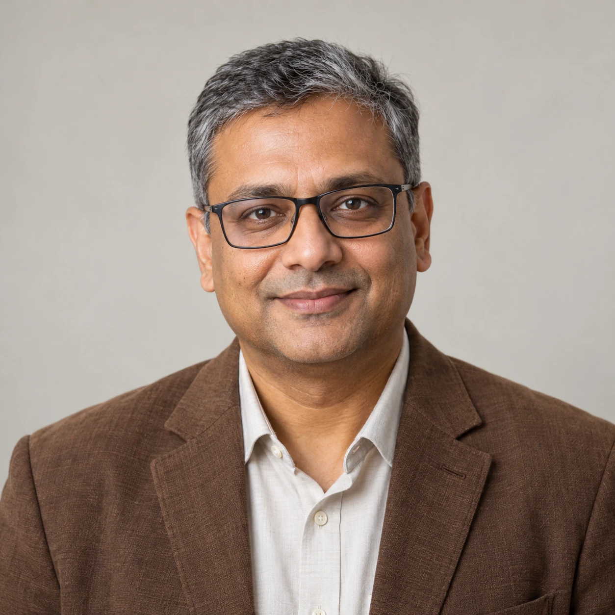 AI-generated portrait for Nikhil Suri, a fictional demo mentor