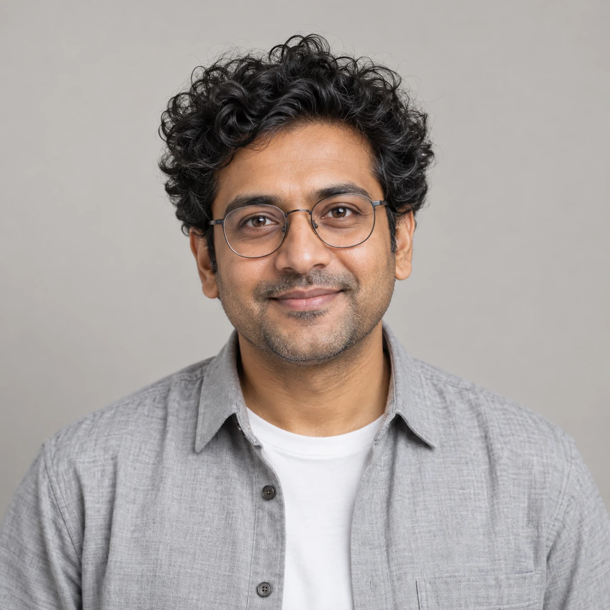 AI-generated portrait for Rahul Menon, a fictional demo mentor
